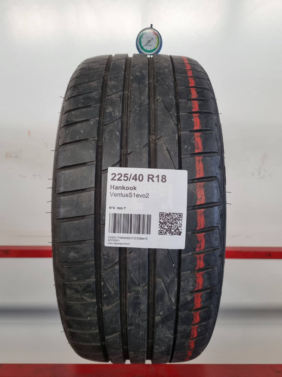 Gomma usata Hankook VentusS1evo2 225/40 R18 Estiva - Capital Gomme