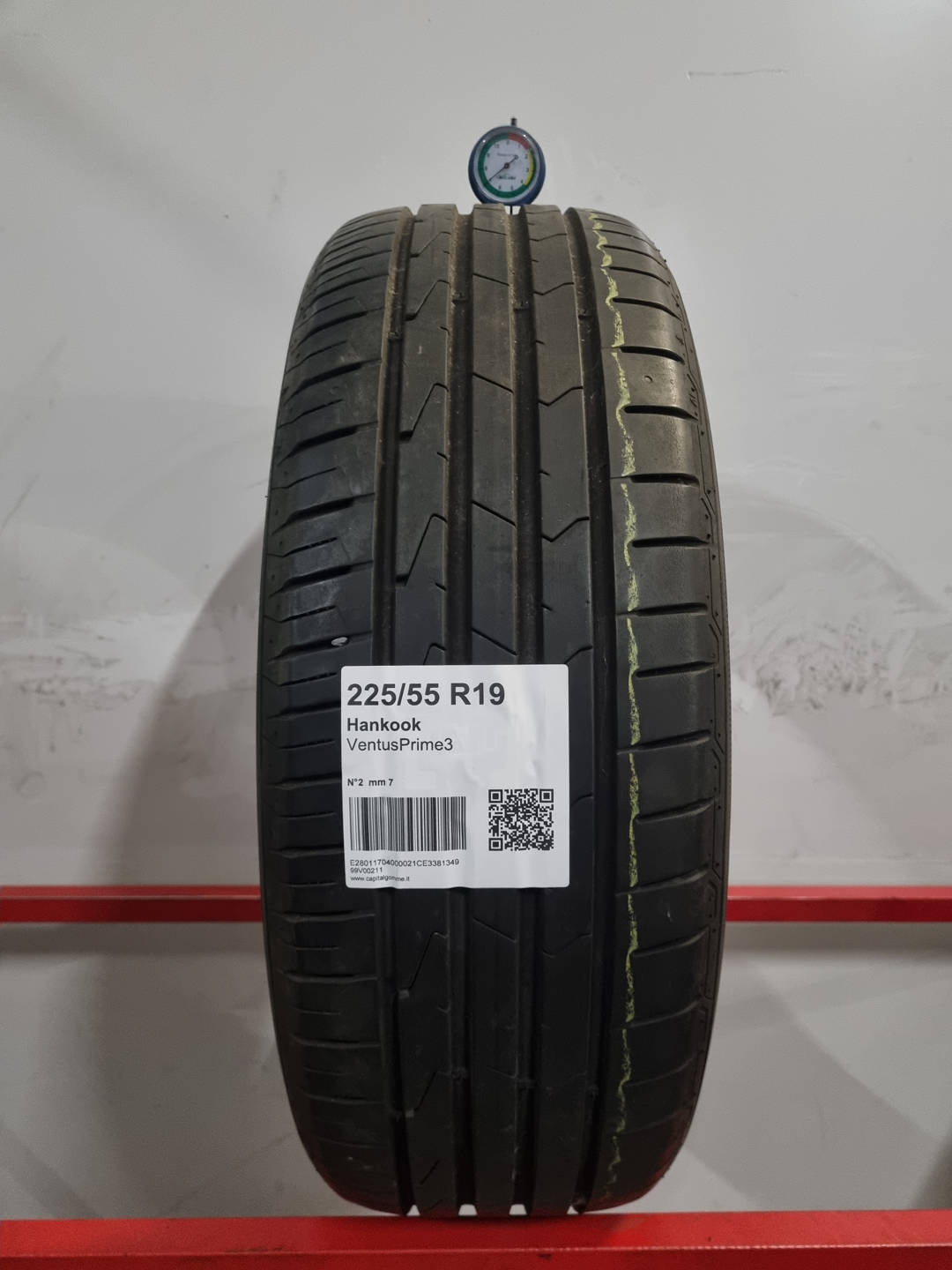 Gomma usata Hankook VentusPrime3 225/55 R19 Estiva - Capital Gomme