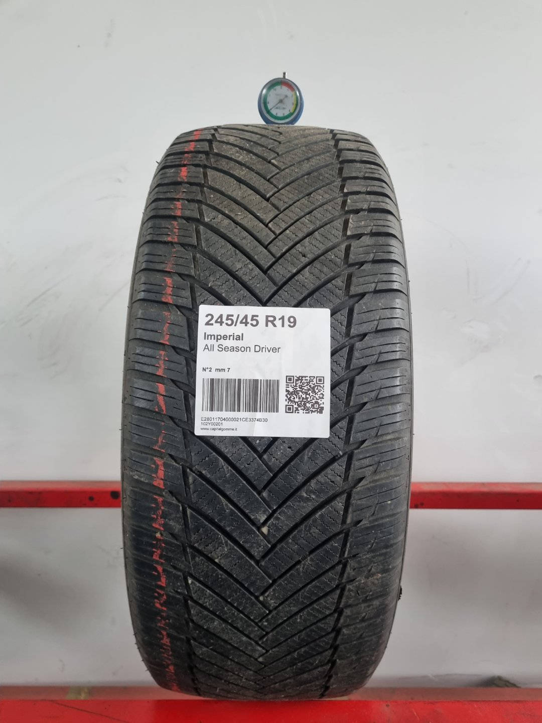 Gomma usata Imperial All Season Driver 245/45 R19 Quattro Stagioni - Capital Gomme