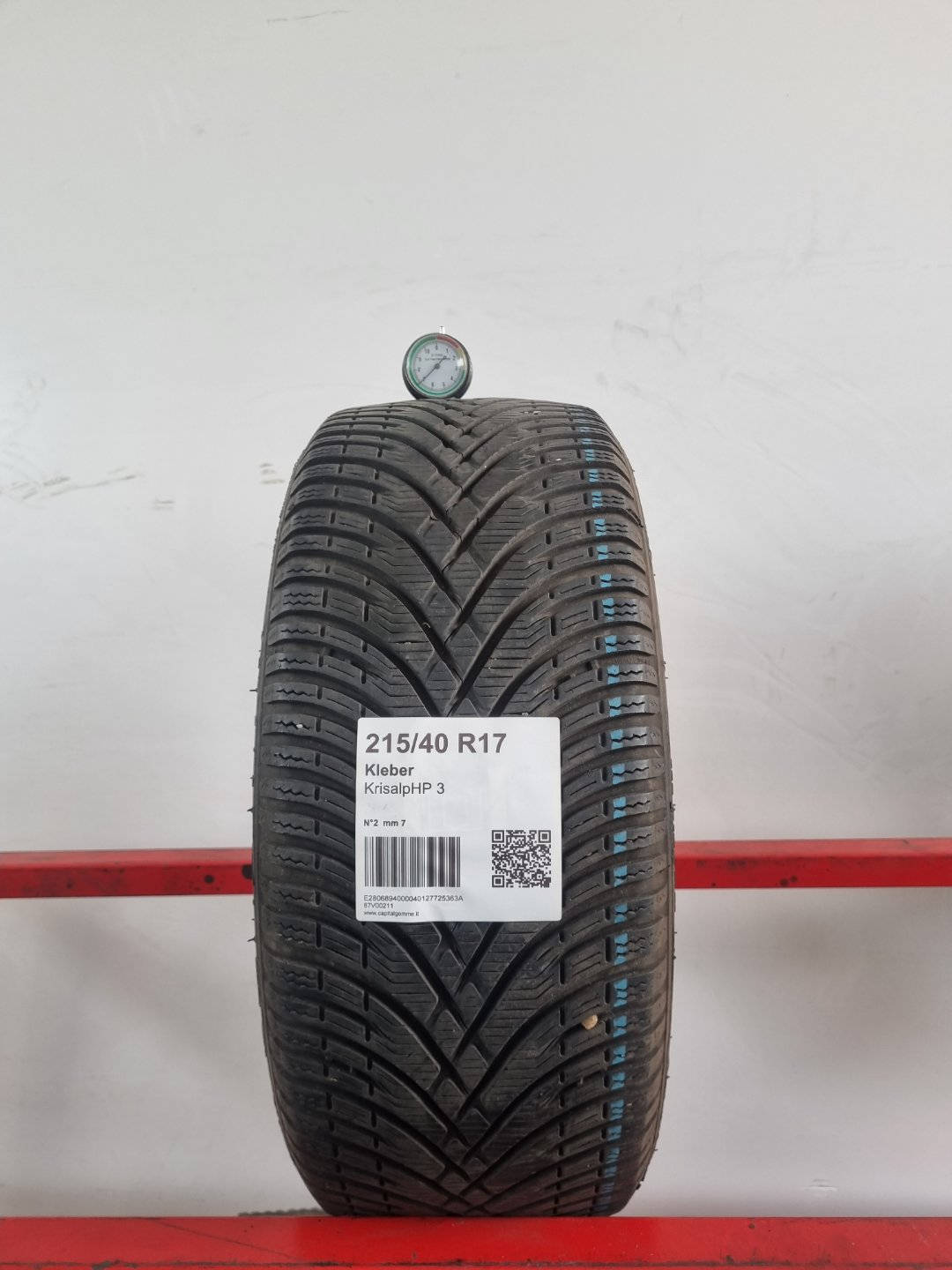 Gomma usata Kleber KrisalpHP 3 215/40 R17 Invernale - Capital Gomme