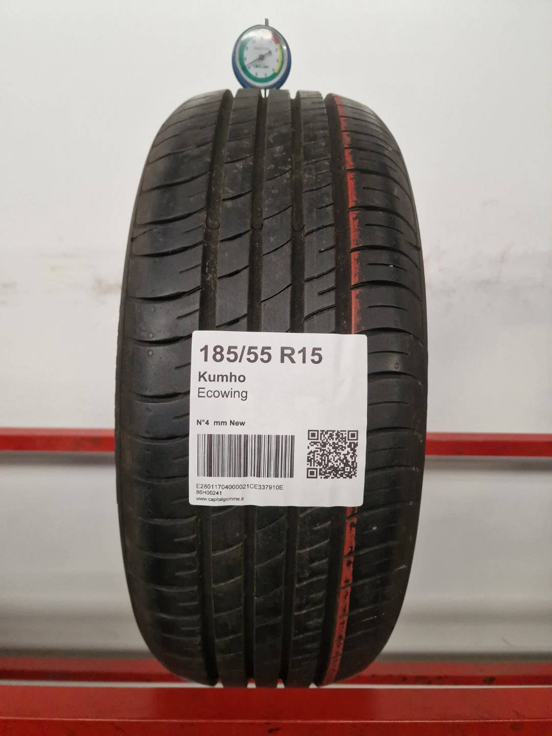 Gomma usata Kumho Ecowing 185/55 R15 Estiva - Capital Gomme