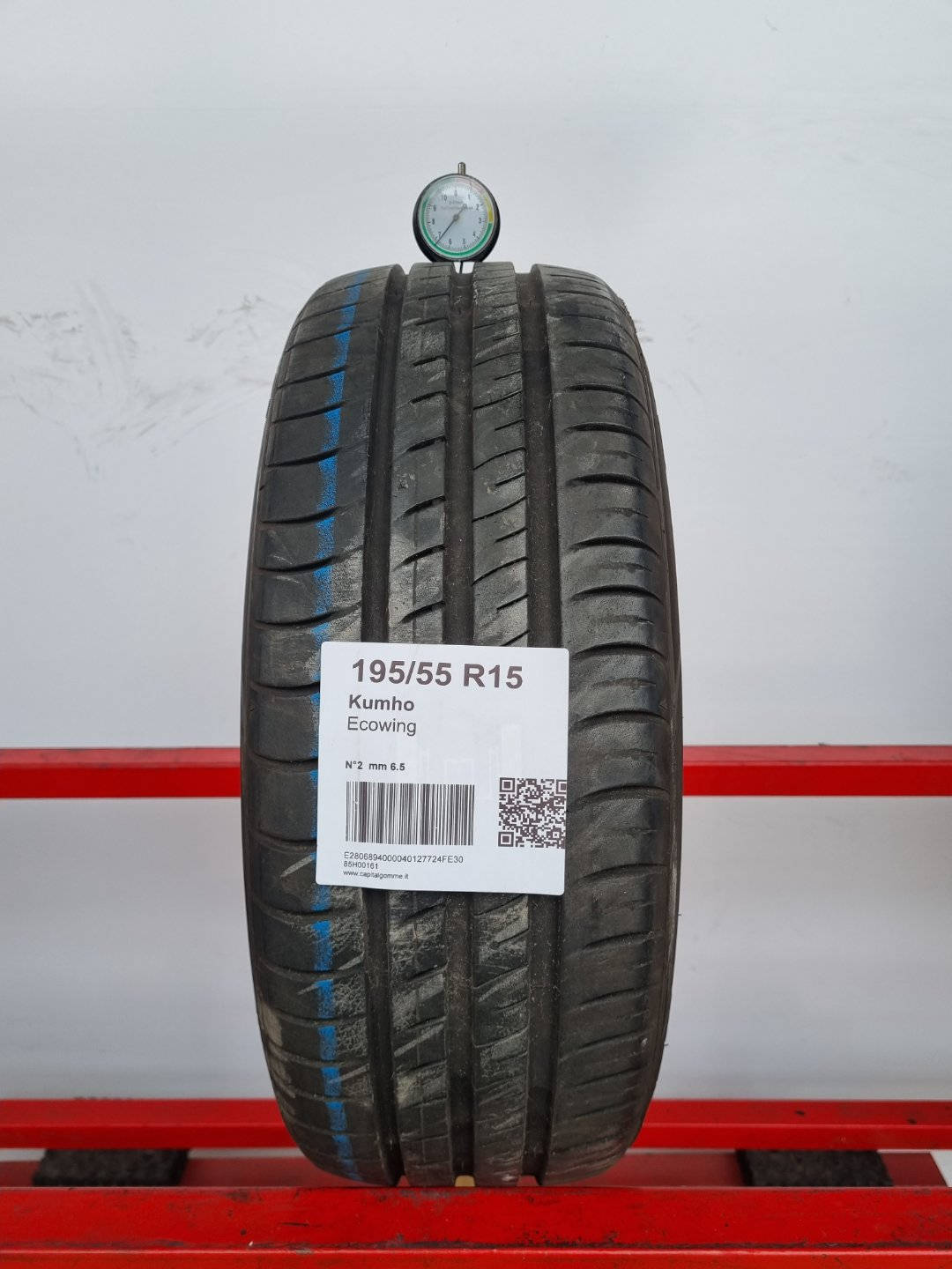 Gomma usata Kumho Ecowing 195/55 R15 Estiva - Capital Gomme