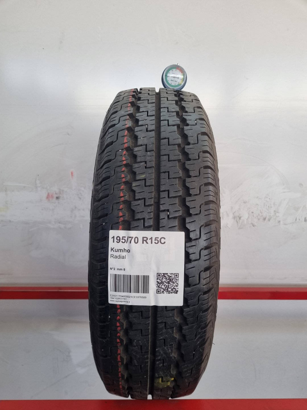 Gomma usata Kumho Radial 195/70 R15 Estiva - Capital Gomme
