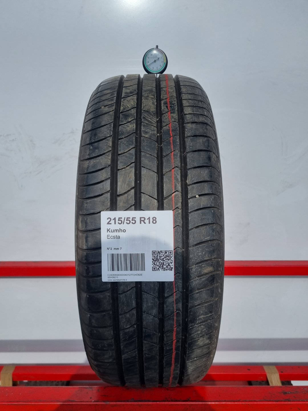 Gomma usata Kumho Ecsta 215/55 R18 Estiva - Capital Gomme