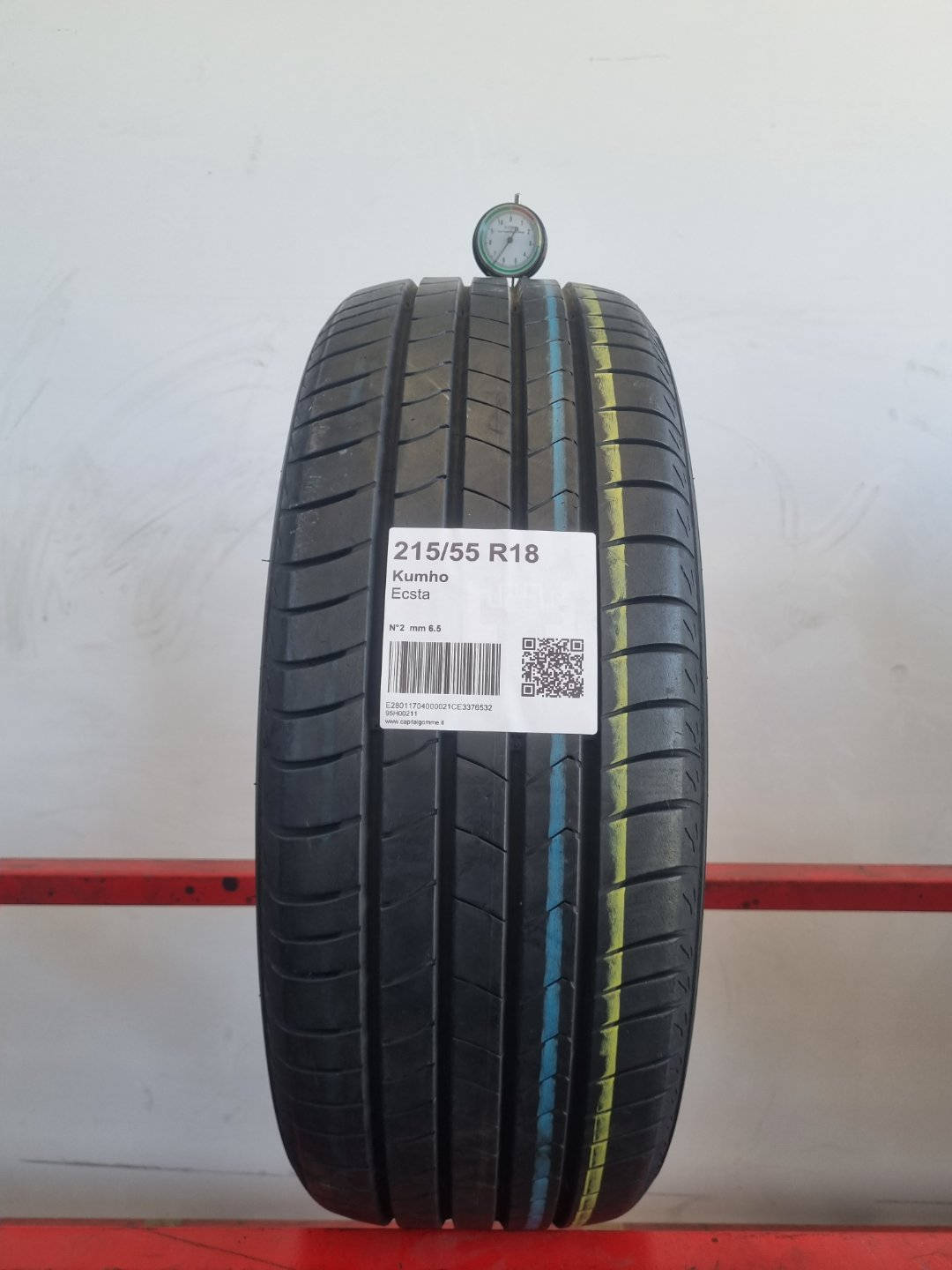 Gomma usata Kumho Ecsta 215/55 R18 Estiva - Capital Gomme