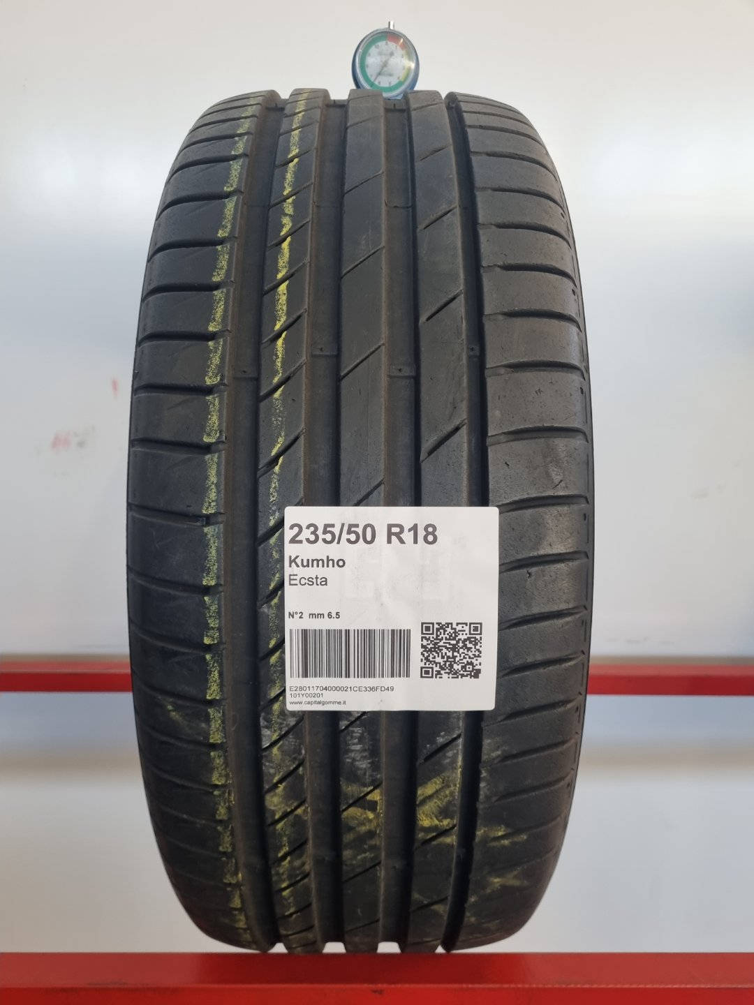 Gomma usata Kumho Ecsta 235/50 R18 Estiva - Capital Gomme