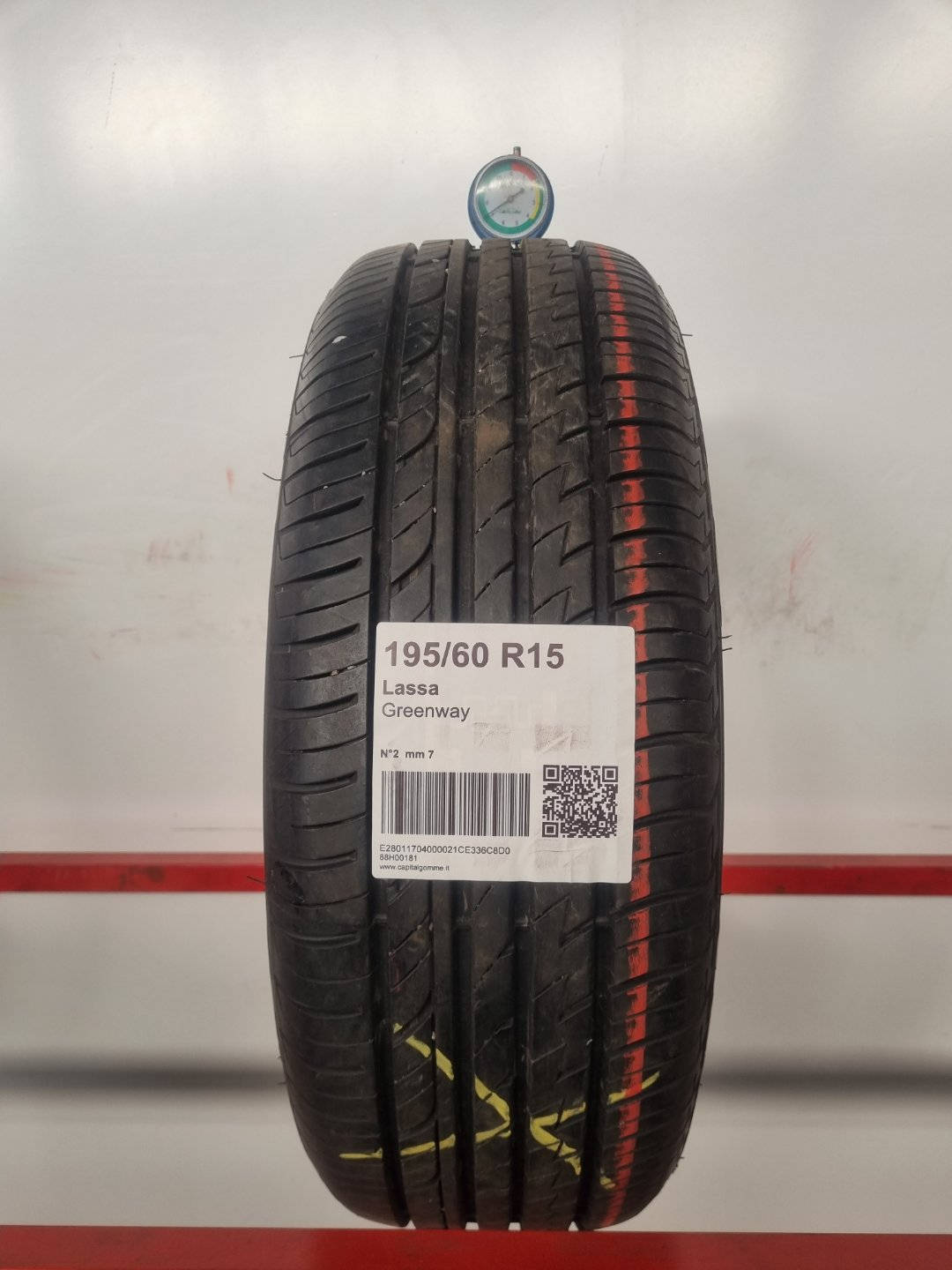 Gomma usata Lassa Greenway 195/60 R15 Estiva - Capital Gomme