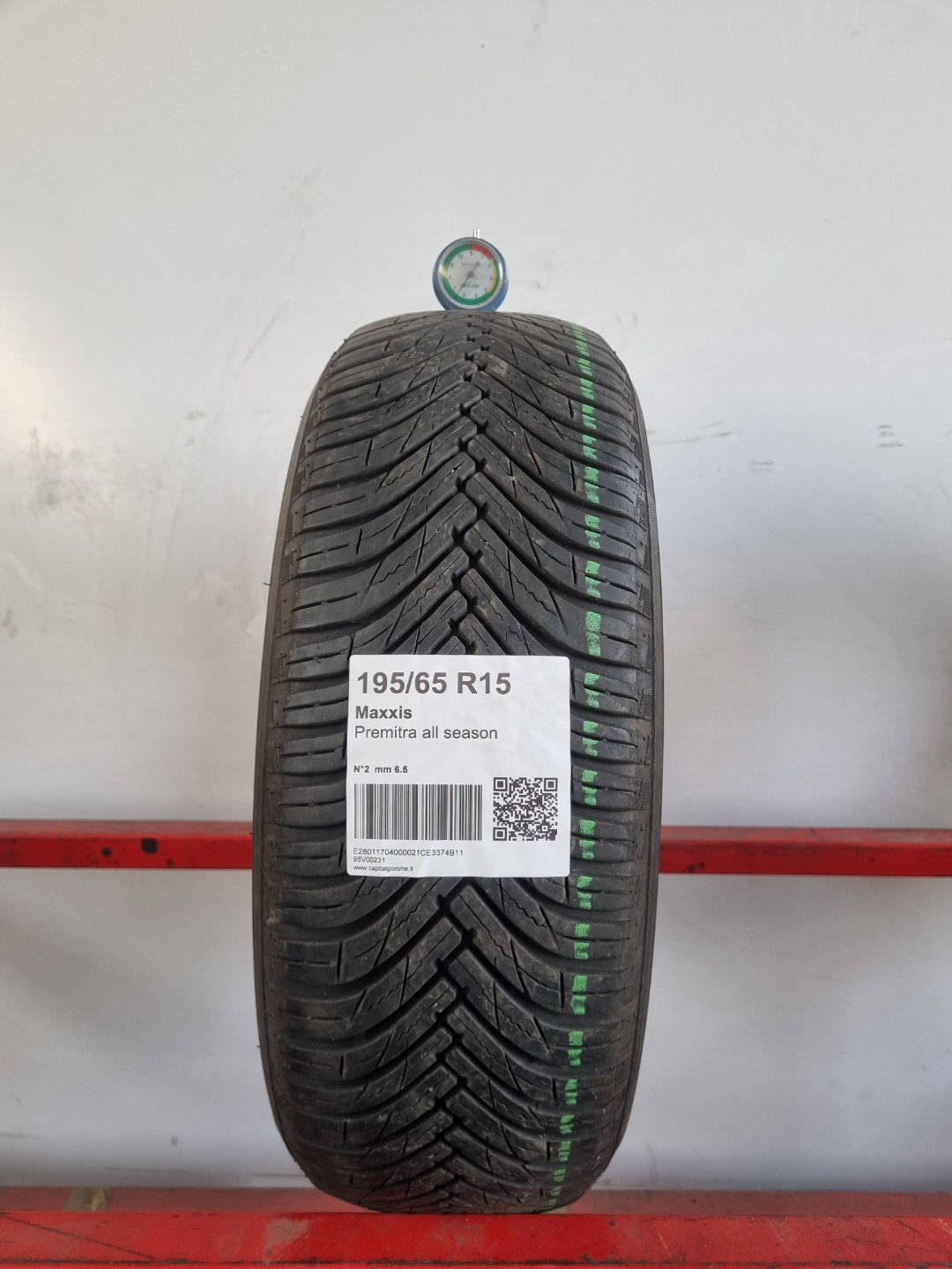 Gomma usata Maxxis Premitra all season 195/65 R15 Quattro Stagioni - Capital Gomme