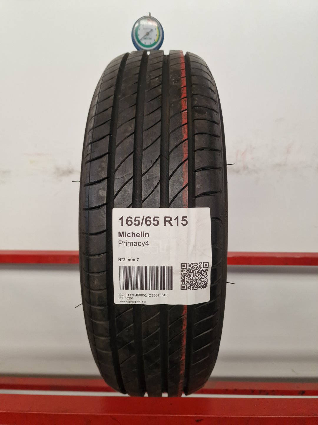 Gomma usata Michelin Primacy4 165/65 R15 Estiva - Capital Gomme