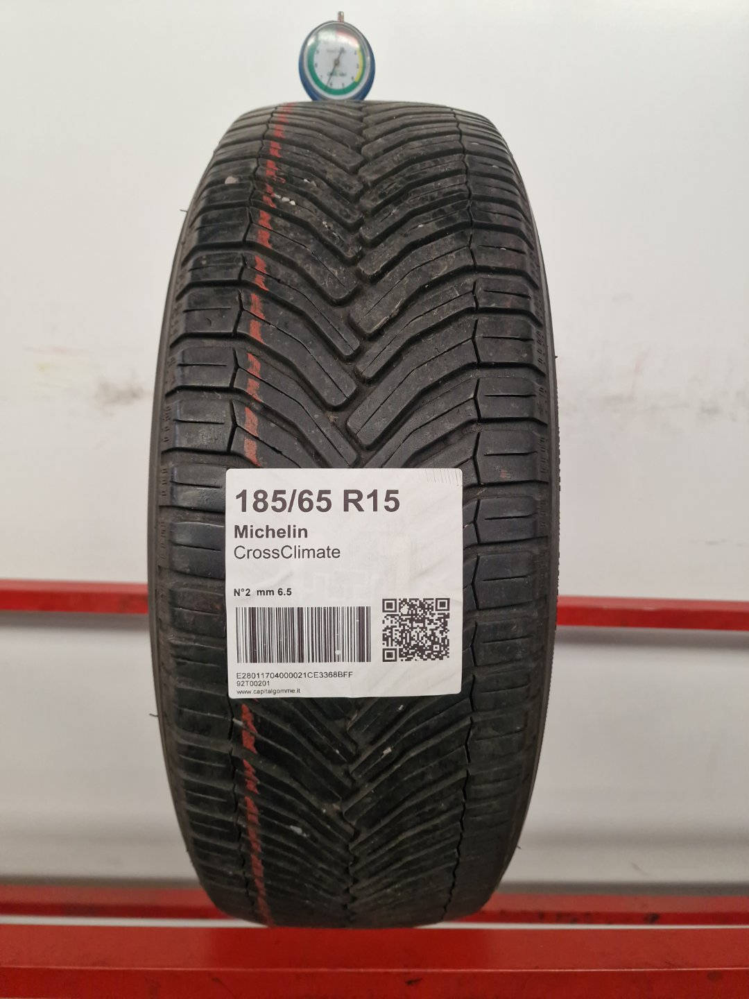 Gomma usata Michelin CrossClimate 185/65 R15 Quattro Stagioni - Capital Gomme