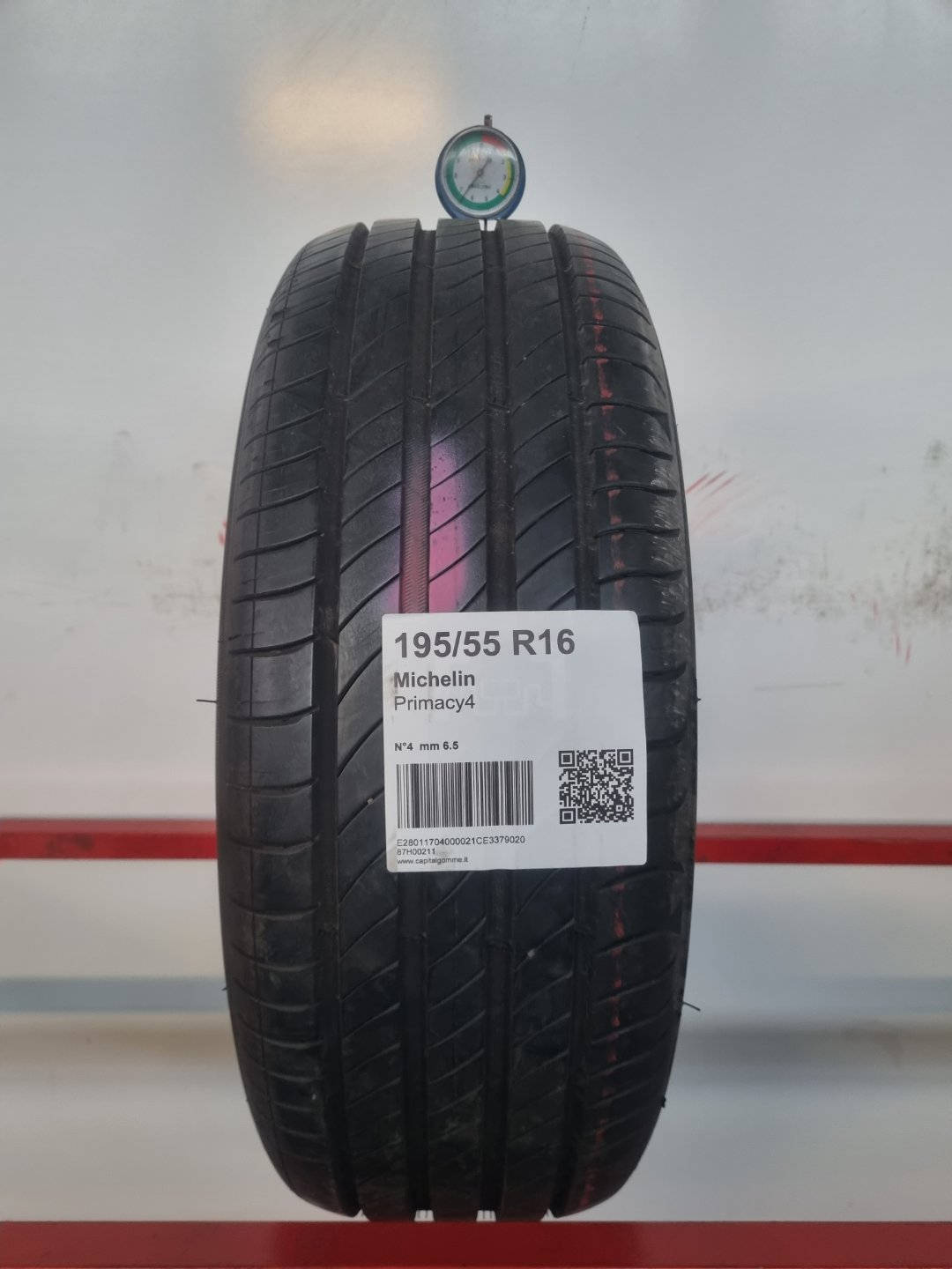 Gomma usata Michelin Primacy4 195/55 R16 Estiva - Capital Gomme