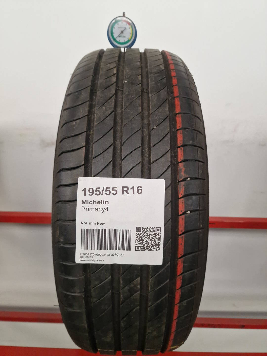 Gomma usata Michelin Primacy4 195/55 R16 Estiva - Capital Gomme