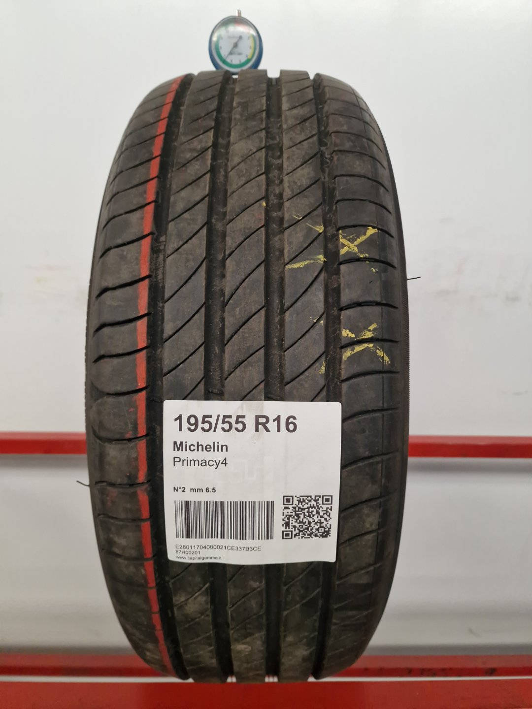 Gomma usata Michelin Primacy4 195/55 R16 Estiva - Capital Gomme