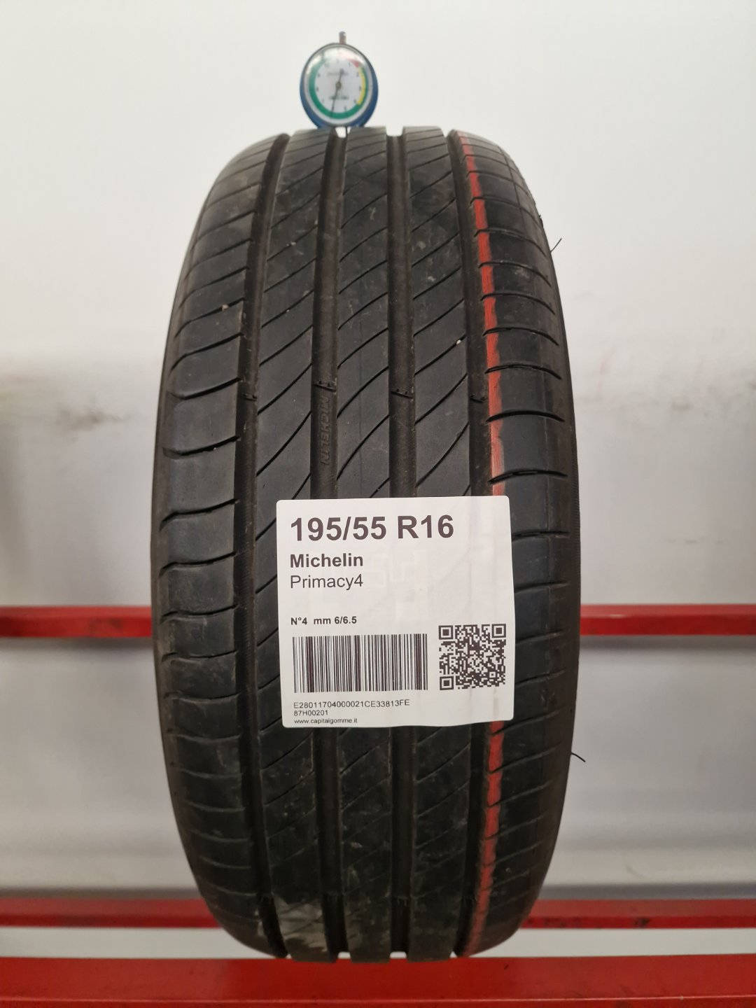 Gomma usata Michelin Primacy4 195/55 R16 Estiva - Capital Gomme