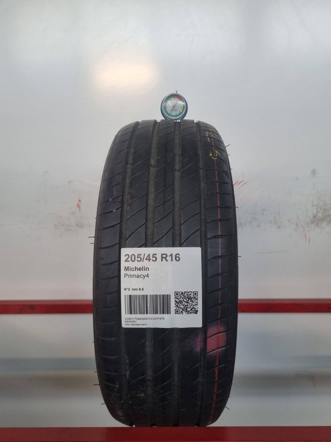 Gomma usata Michelin Primacy4 205/45 R16 Estiva - Capital Gomme