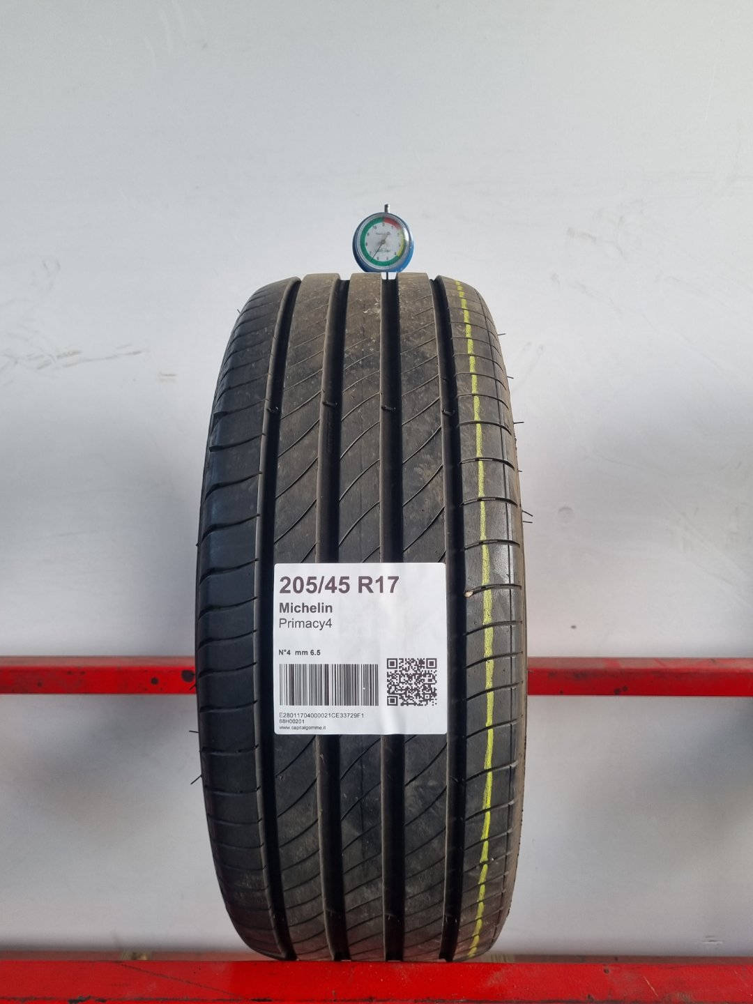 Gomma usata Michelin Primacy4 205/45 R17 Estiva - Capital Gomme