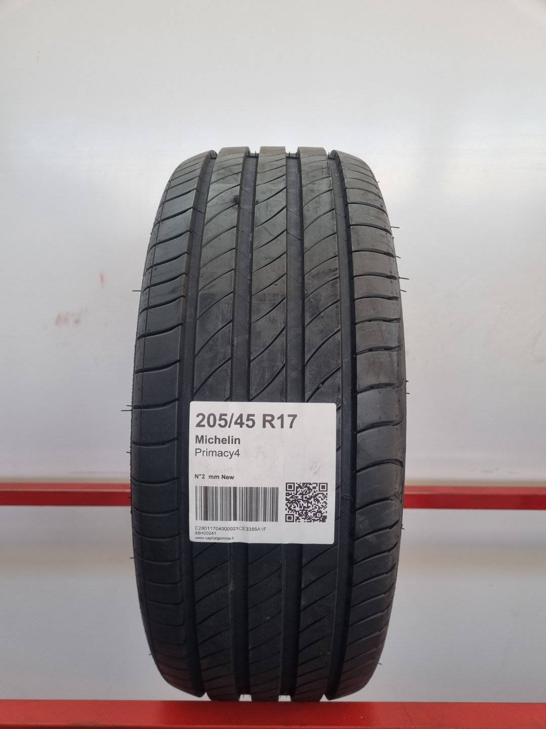Gomma usata Michelin Primacy4 205/45 R17 Estiva - Capital Gomme