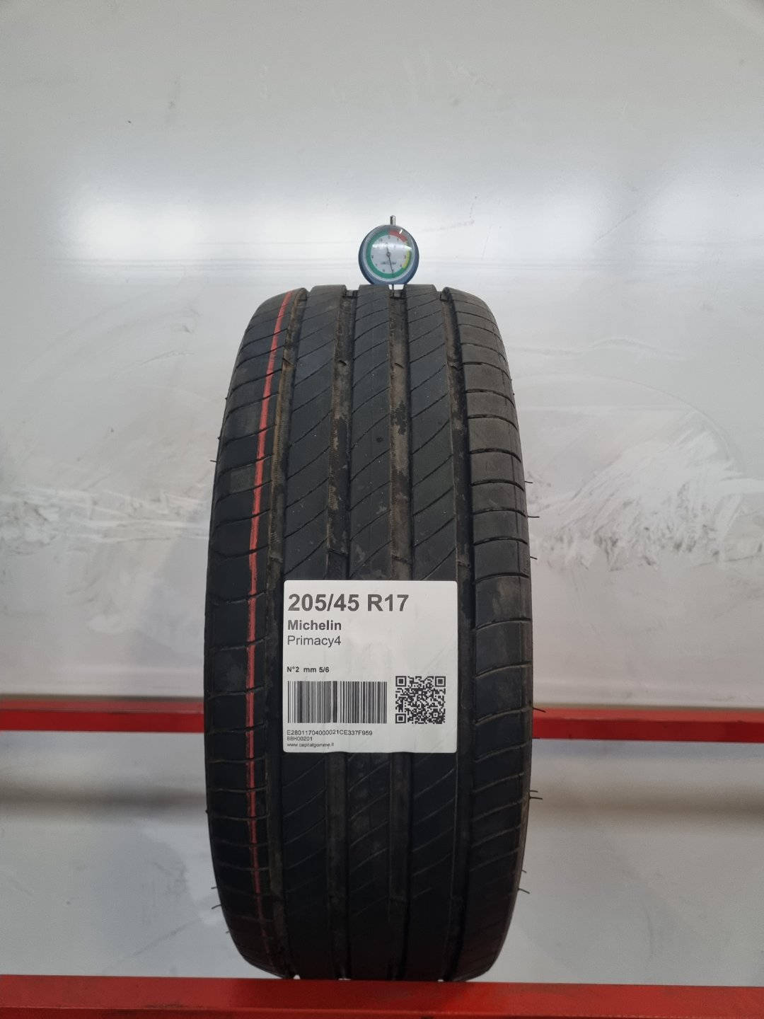 Gomma usata Michelin Primacy4 205/45 R17 Estiva - Capital Gomme