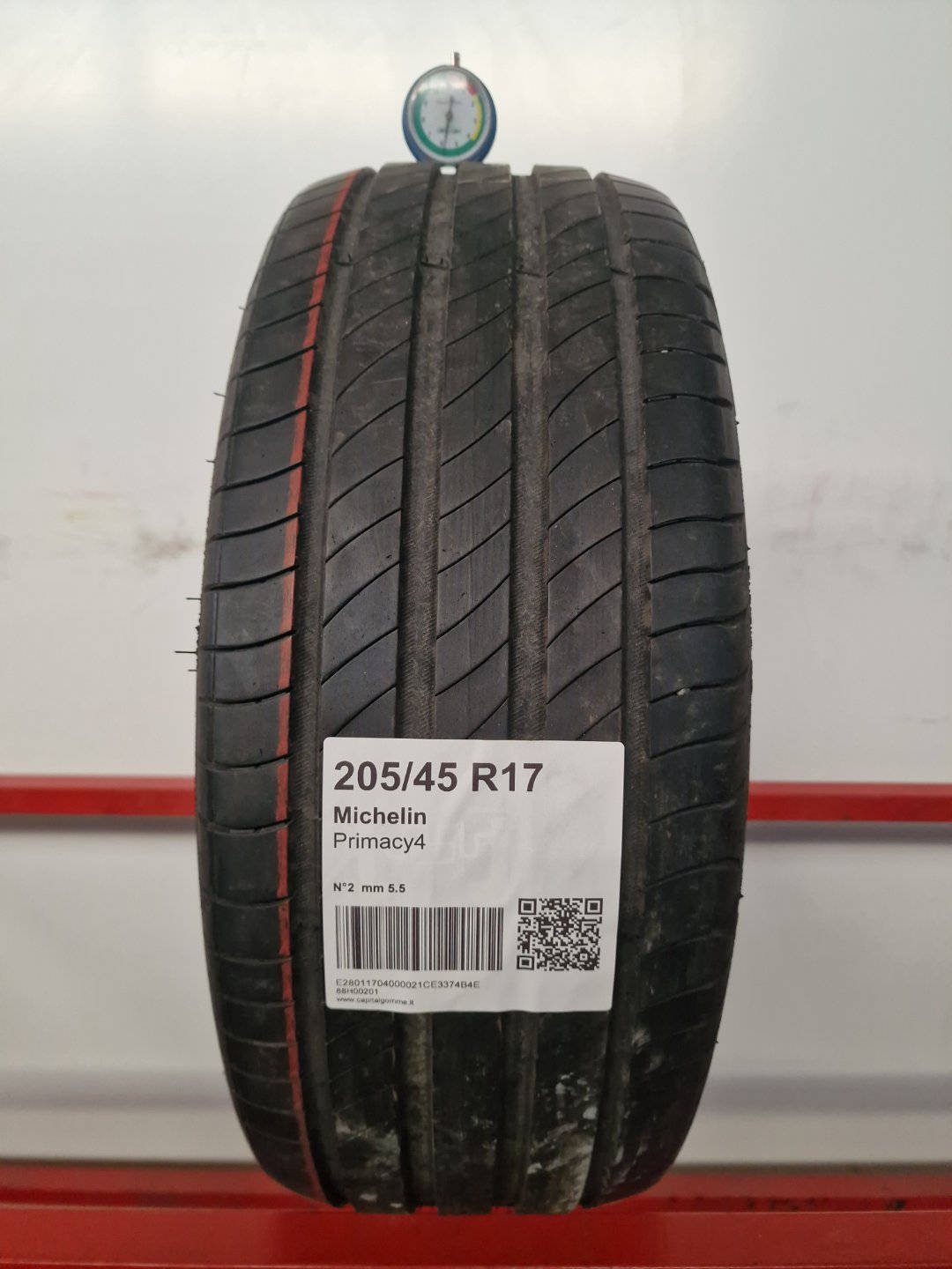 Gomma usata Michelin Primacy4 205/45 R17 Estiva - Capital Gomme