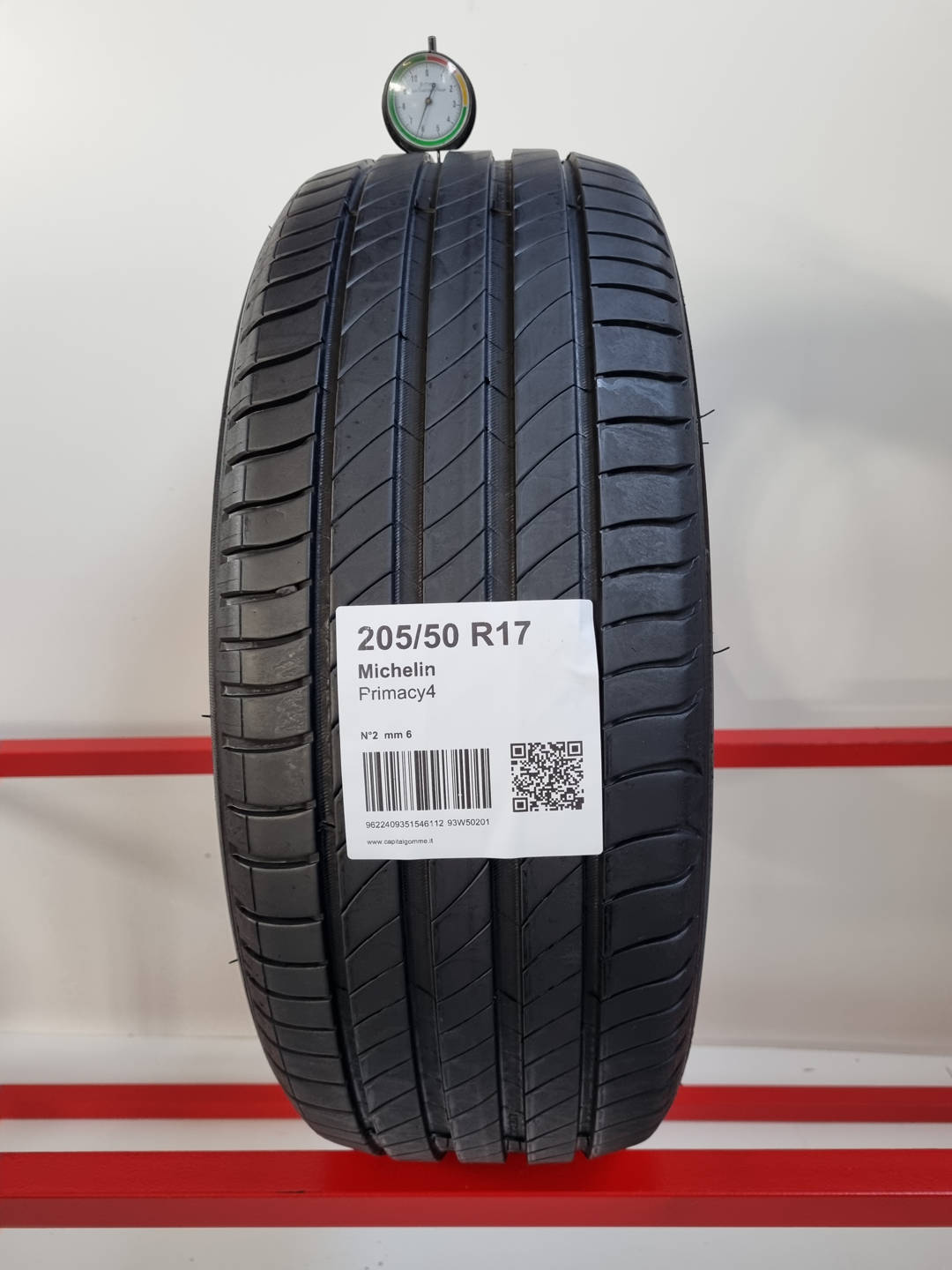 Gomma usata Michelin Primacy4 205/50 R17 Estiva - Capital Gomme