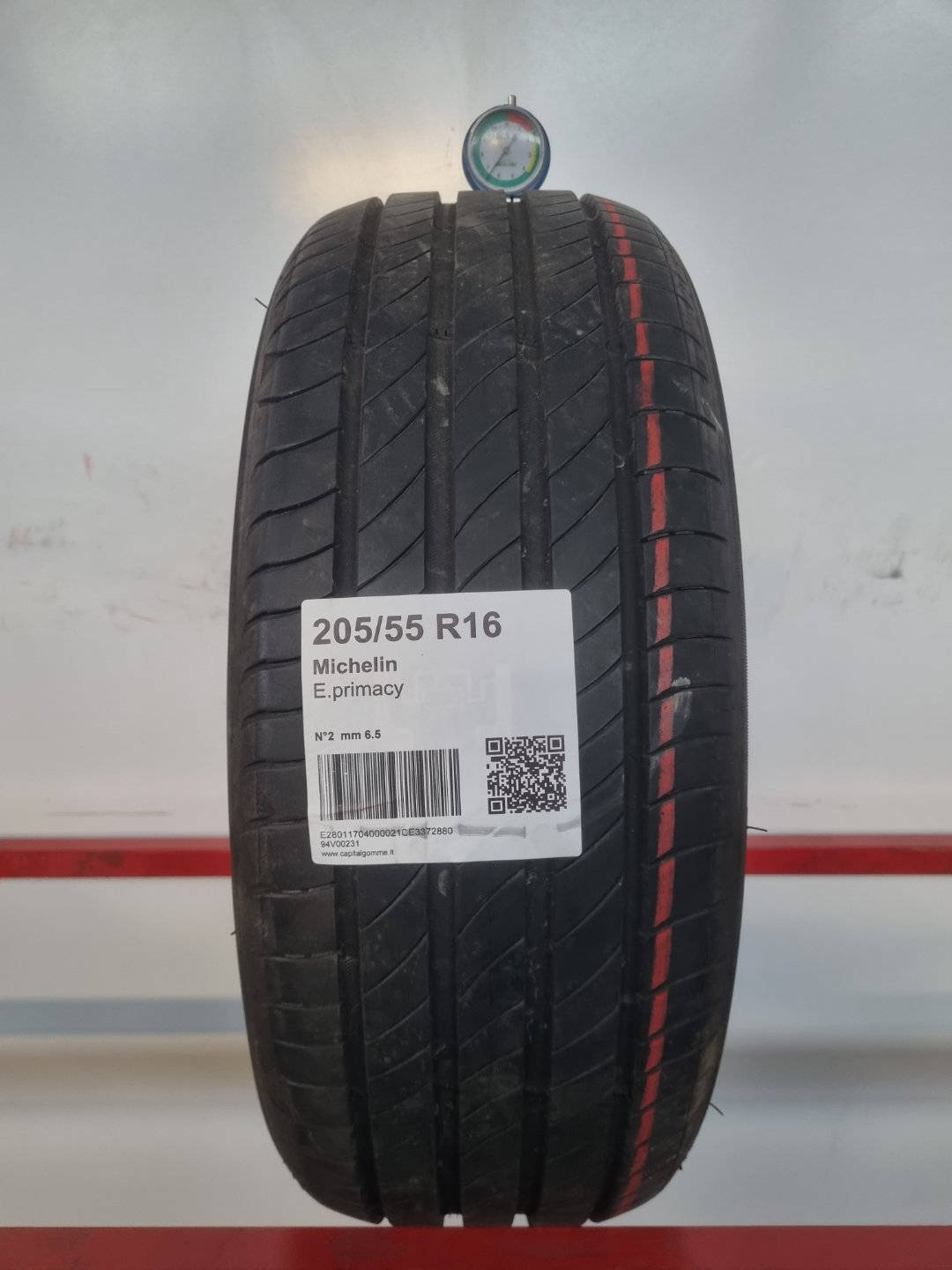 Gomma usata Michelin E.primacy 205/55 R16 Estiva - Capital Gomme