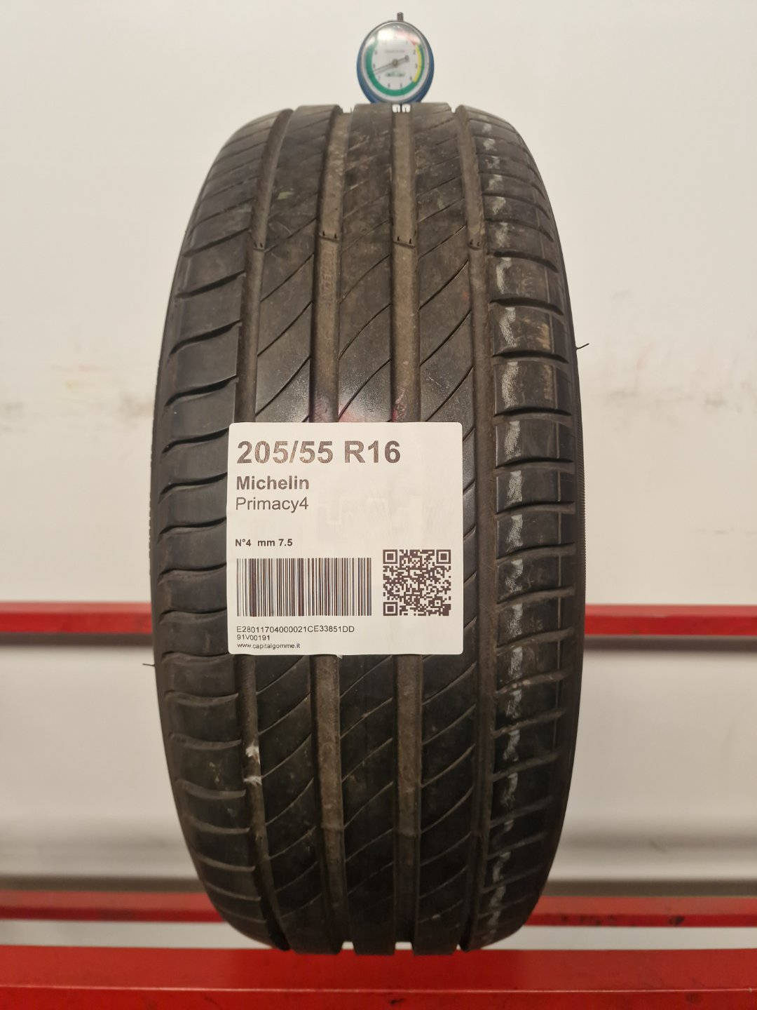 Gomma usata Michelin Primacy4 205/55 R16 Estiva - Capital Gomme