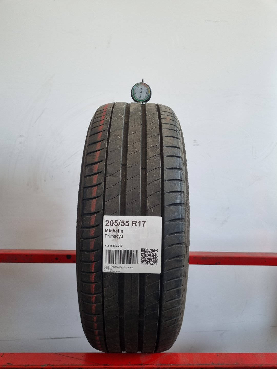 Gomma usata Michelin Primacy3 205/55 R17 Estiva - Capital Gomme