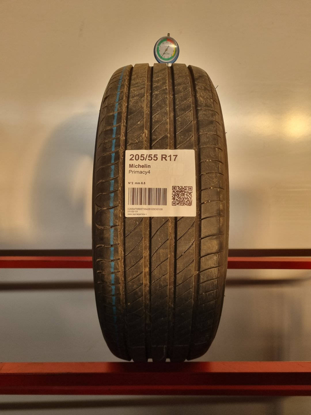 Gomma usata Michelin Primacy4 205/55 R17 Estiva - Capital Gomme