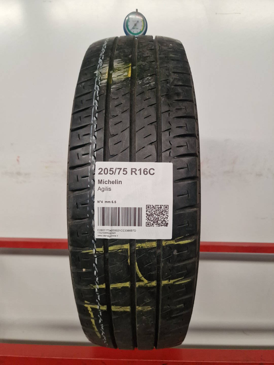 Gomma usata Michelin Agilis 205/75 R16 Estiva - Capital Gomme
