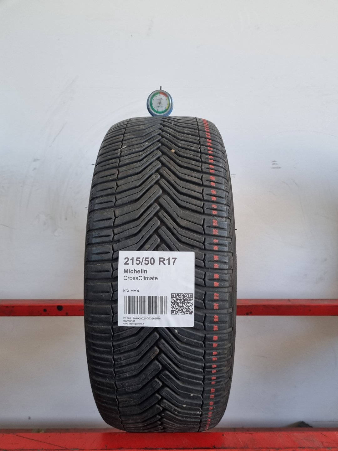 Gomma usata Michelin CrossClimate 215/50 R17 Quattro Stagioni - Capital Gomme