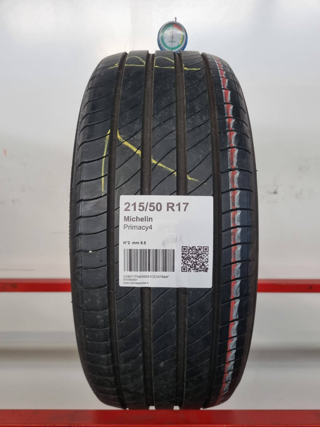 Gomma usata Michelin Primacy4 215/50 R17 Estiva - Capital Gomme