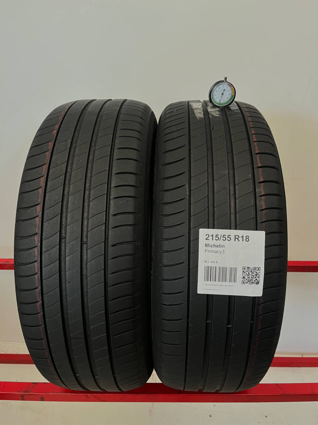 Gomma usata Michelin Primacy3 215/55 R18 Estiva - Capital Gomme