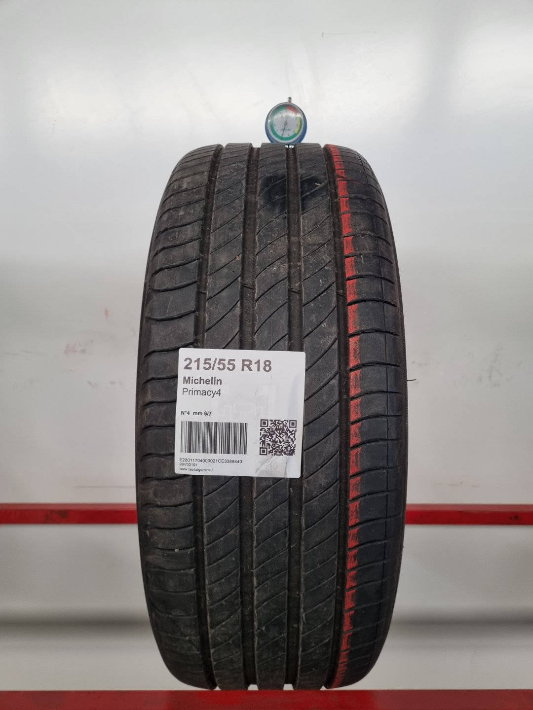Gomma usata Michelin Primacy4 215/55 R18 Estiva - Capital Gomme