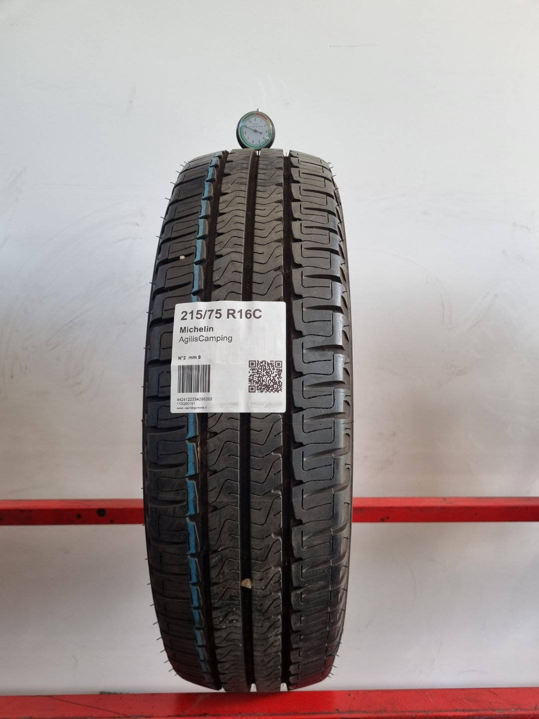 Gomma usata Michelin AgilisCamping 215/75 R16 Estiva - Capital Gomme