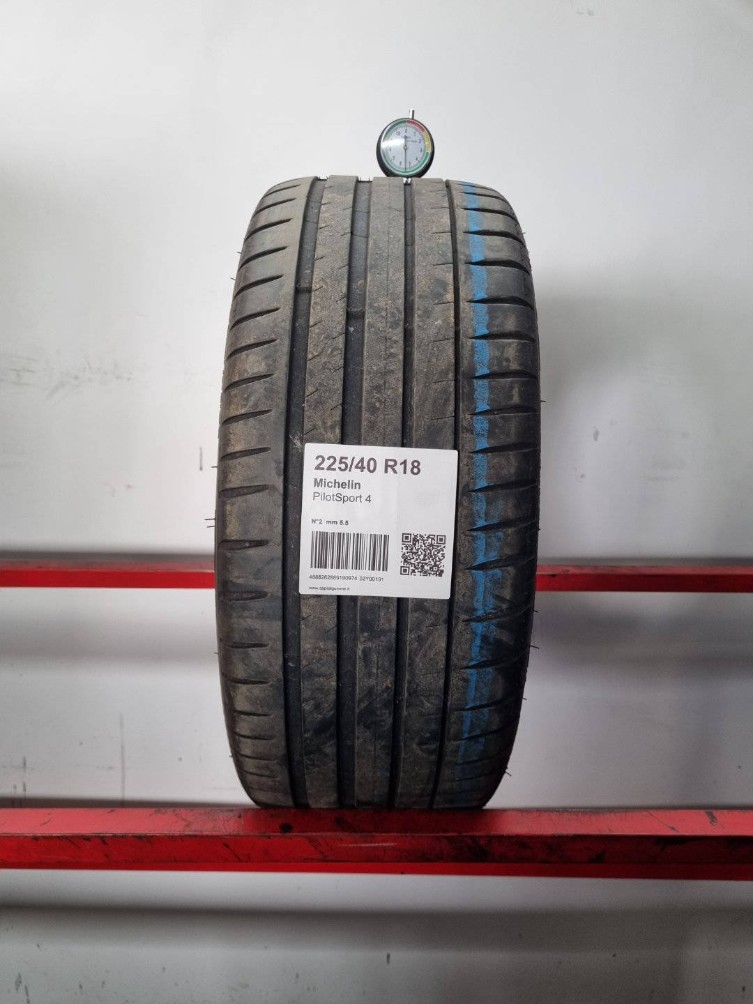 Gomma usata Michelin PilotSport 4 225/40 R18 Estiva - Capital Gomme