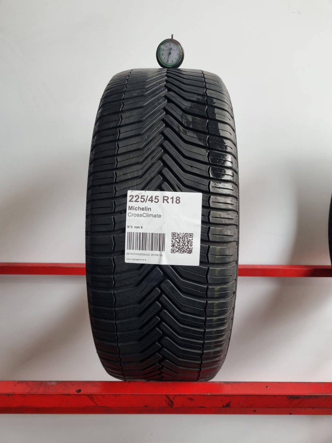 Gomma usata Michelin CrossClimate 225/45 R18 Quattro Stagioni - Capital Gomme