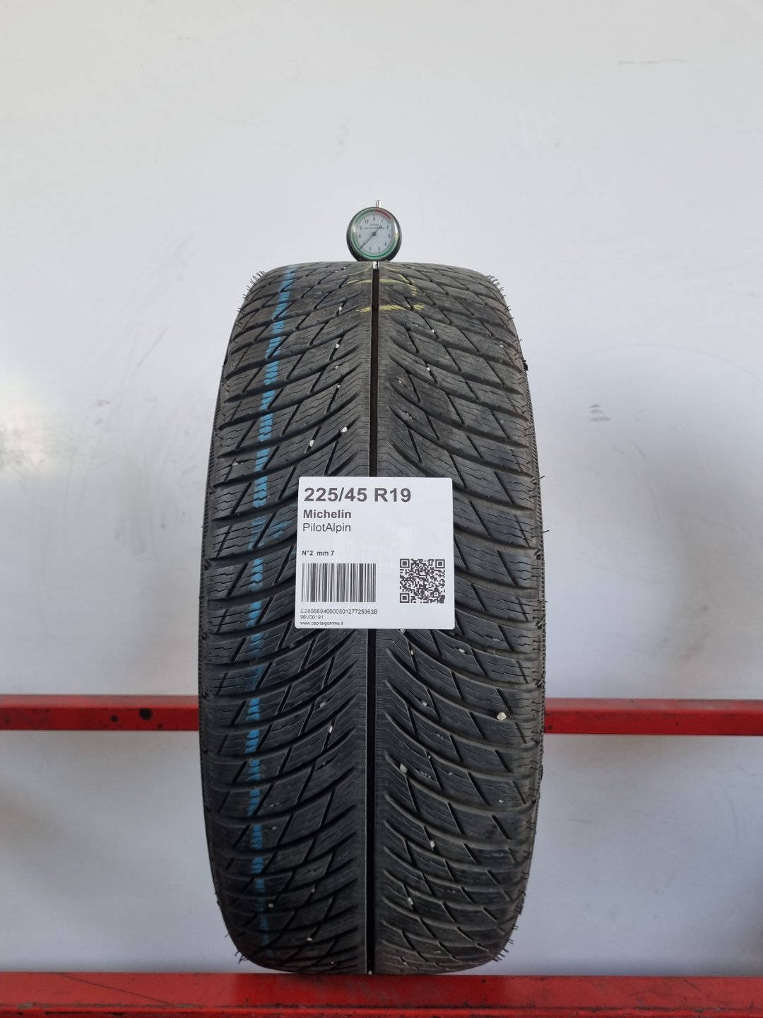 Gomma usata Michelin PilotAlpin 225/45 R19 Invernale - Capital Gomme