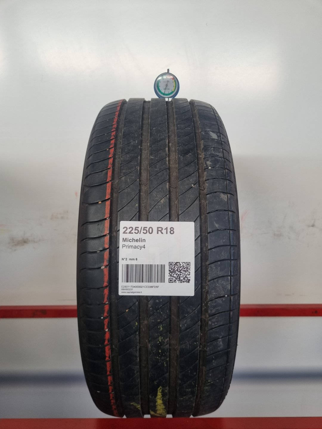 Gomma usata Michelin Primacy4 225/50 R18 Estiva - Capital Gomme