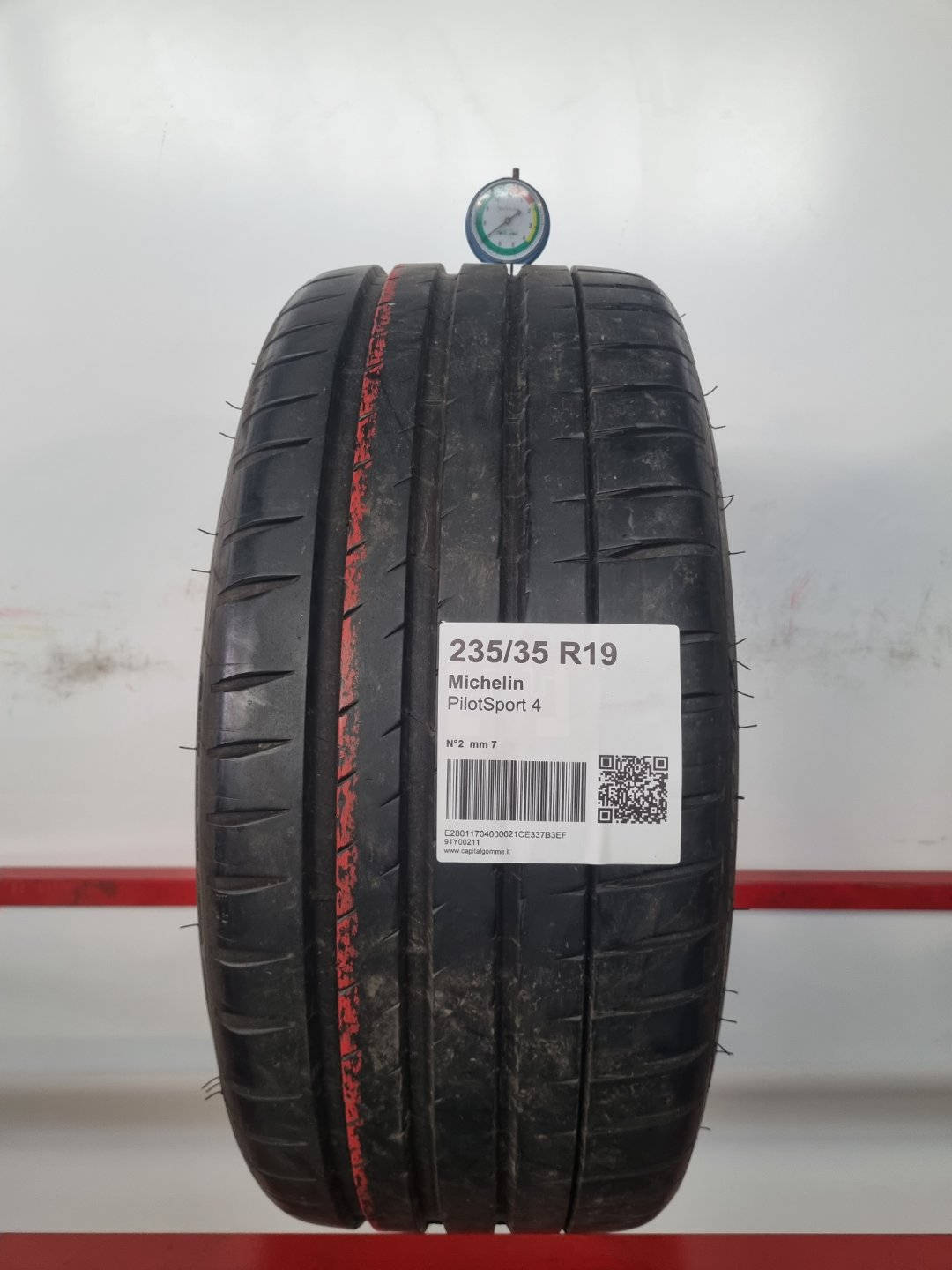 Gomma usata Michelin PilotSport 4 235/35 R19 Estiva - Capital Gomme