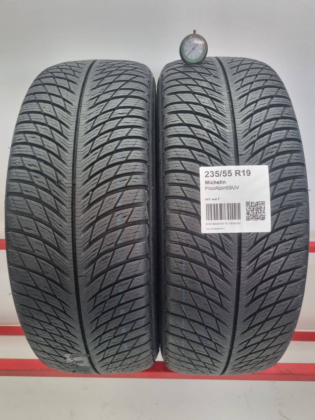 Gomma usata Michelin PilotAlpin5SUV 235/55 R19 Invernale - Capital Gomme