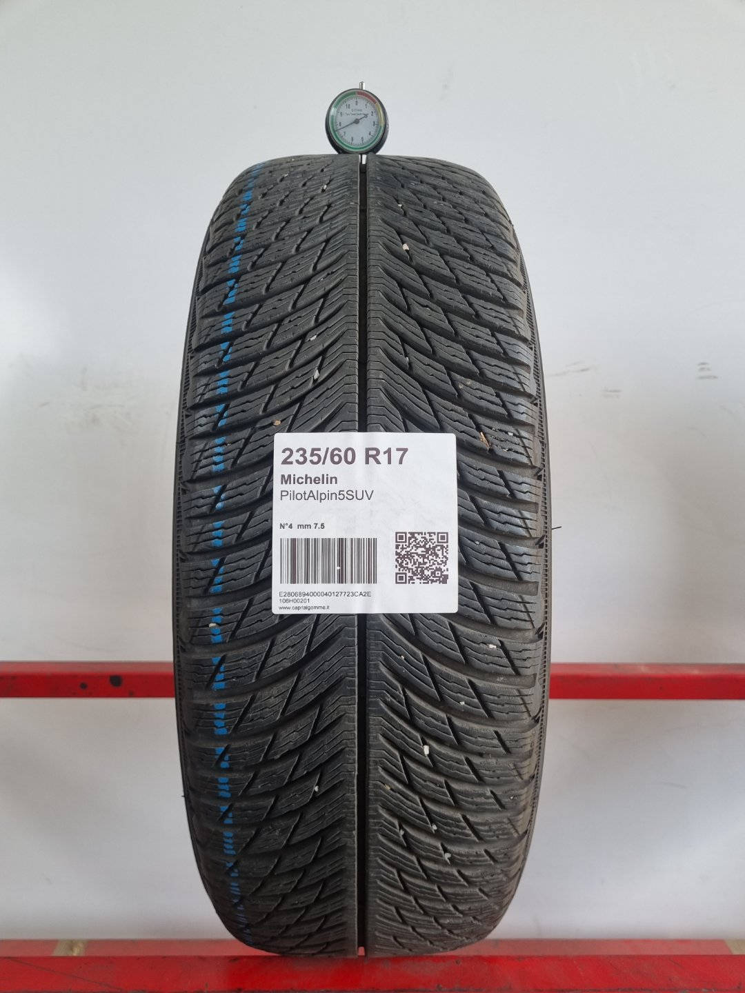 Gomma usata Michelin PilotAlpin5SUV 235/60 R17 Invernale - Capital Gomme
