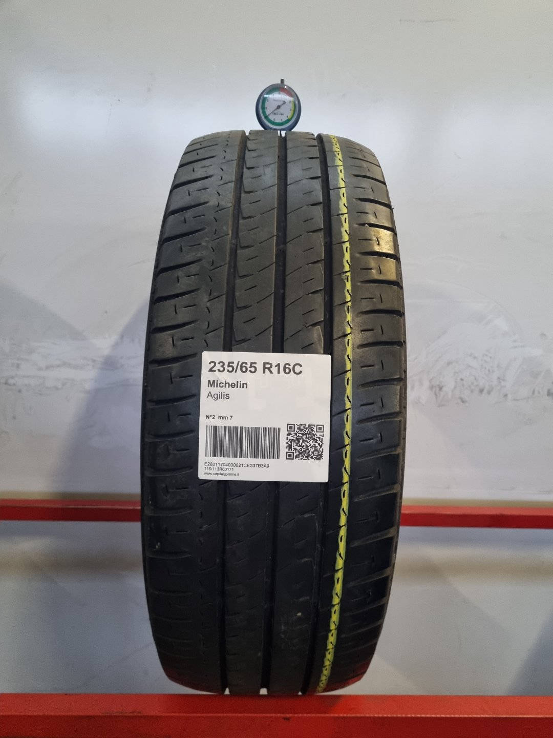 Gomma usata Michelin Agilis 235/65 R16 Estiva - Capital Gomme