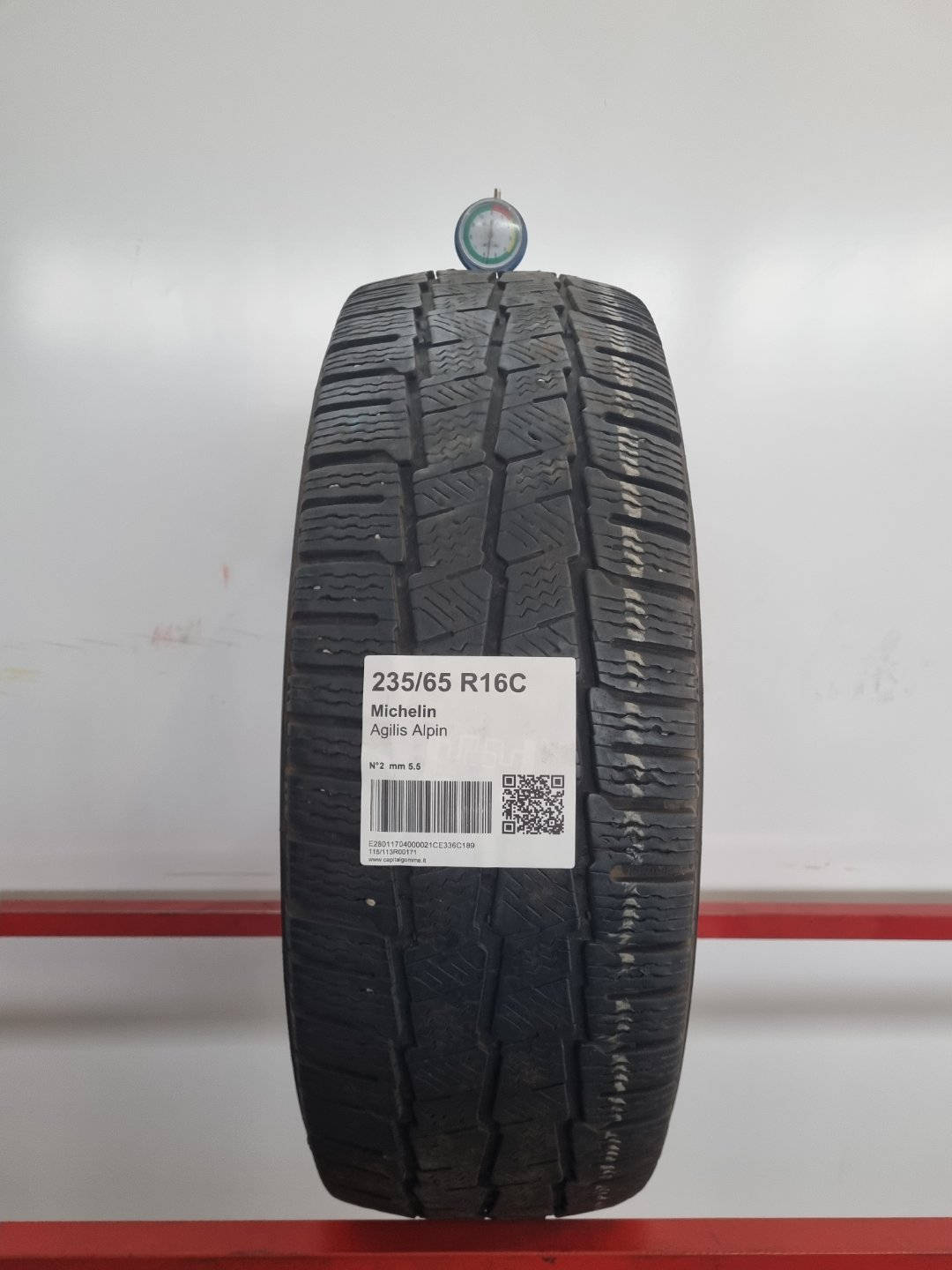 Gomma usata Michelin Agilis Alpin 235/65 R16 Quattro Stagioni - Capital Gomme