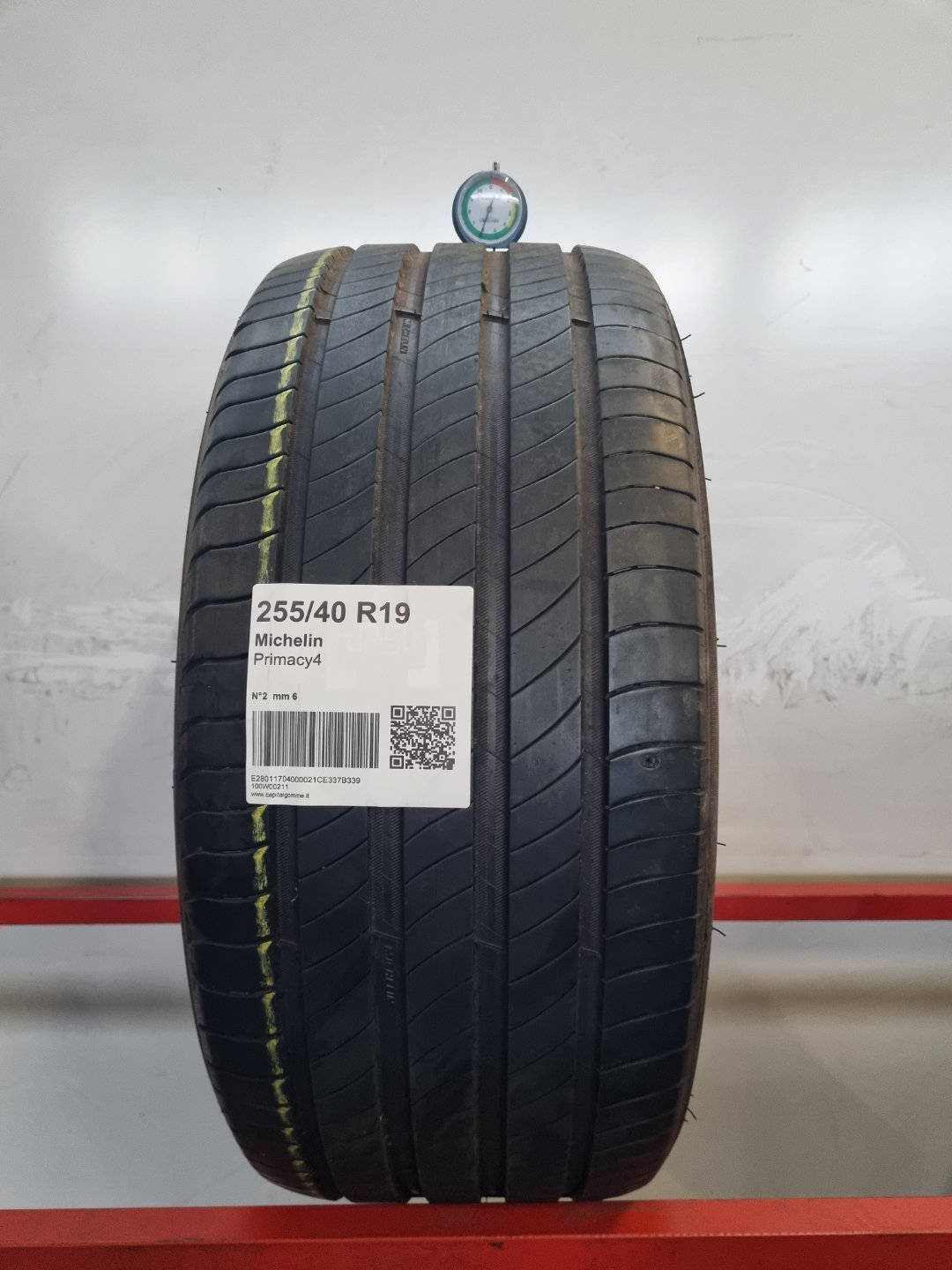 Gomma usata Michelin Primacy4 255/40 R19 Estiva - Capital Gomme