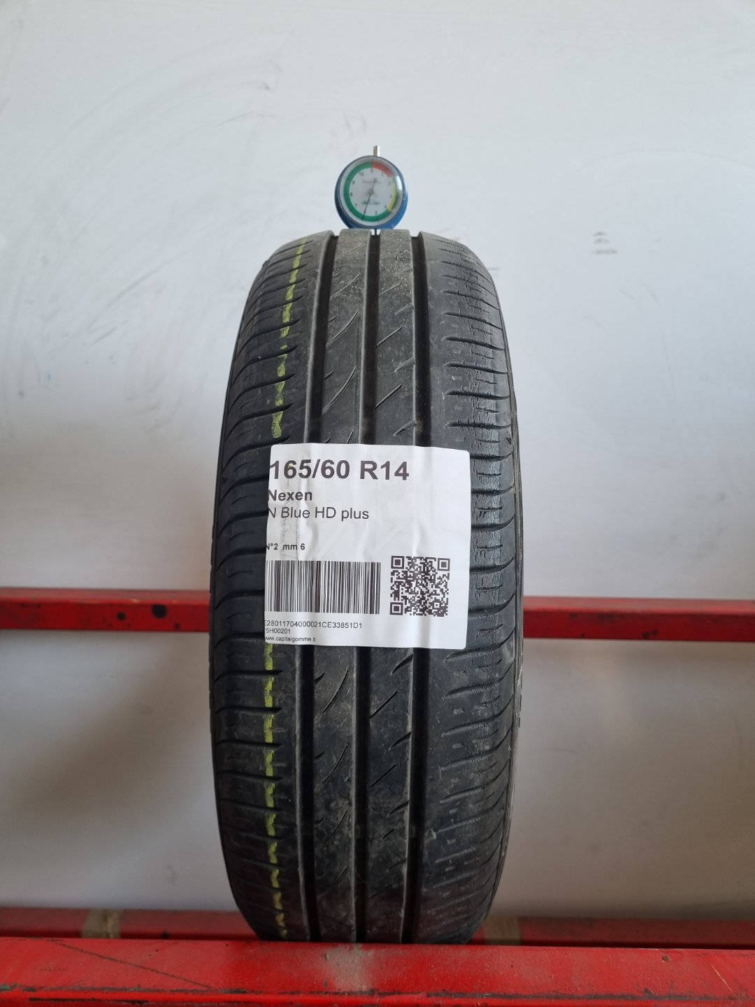 Gomma usata Nexen N Blue HD plus 165/60 R14 Estiva - Capital Gomme