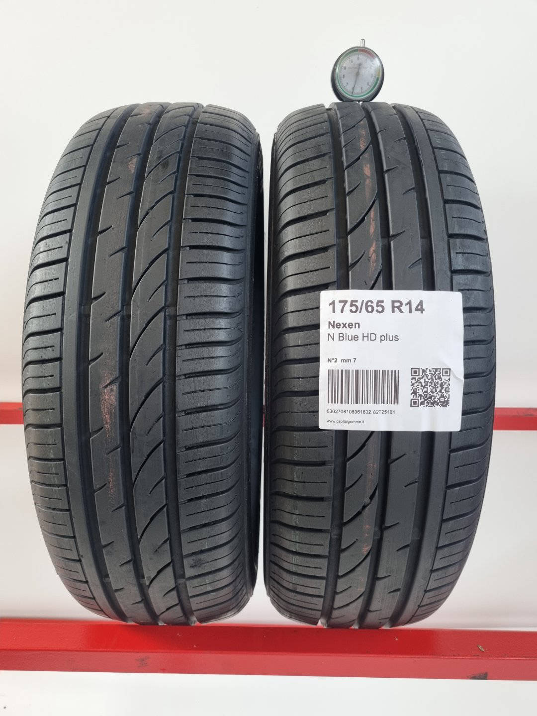 Gomma usata Nexen N Blue HD plus 175/65 R14 Estiva - Capital Gomme