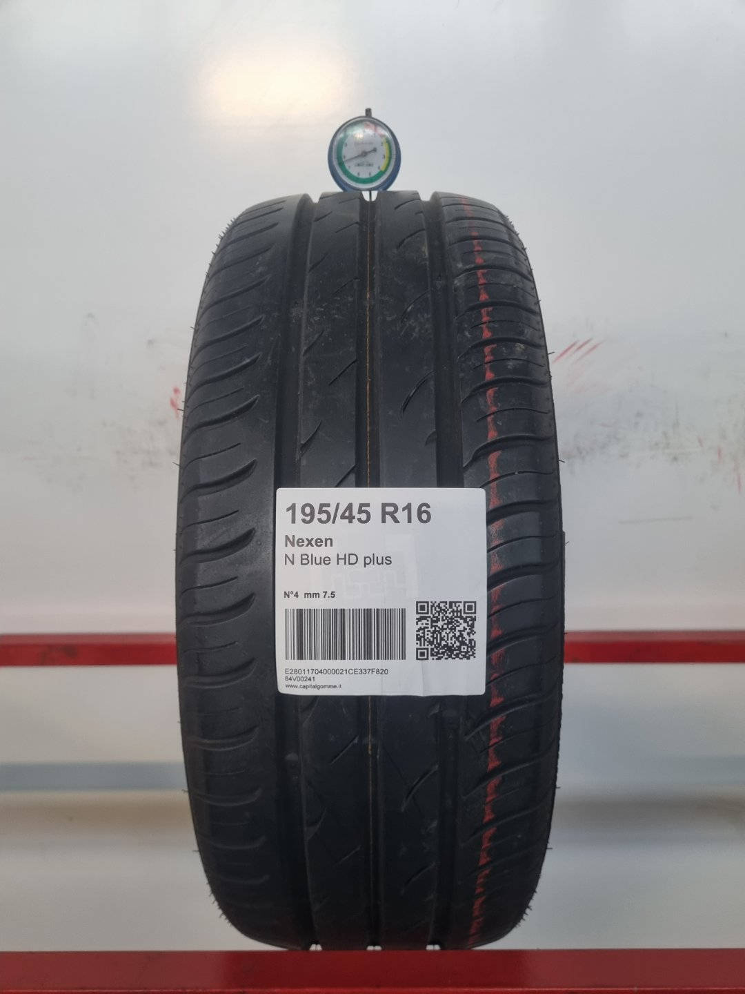 Gomma usata Nexen N Blue HD plus 195/45 R16 Estiva - Capital Gomme