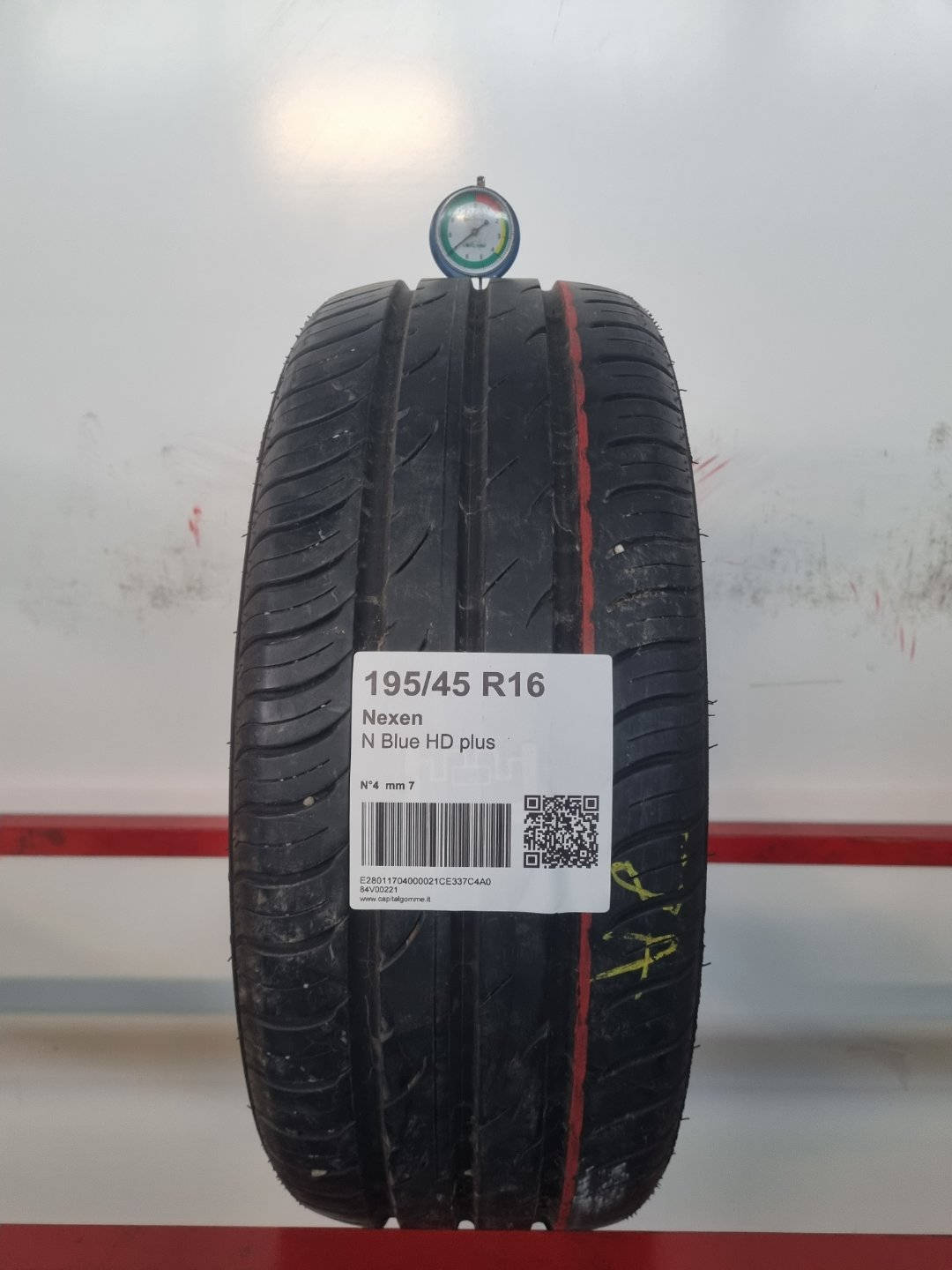 Gomma usata Nexen N Blue HD plus 195/45 R16 Estiva - Capital Gomme