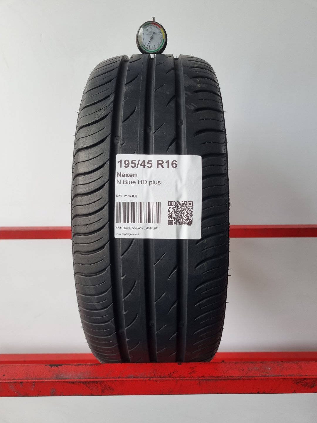 Gomma usata Nexen N Blue HD plus 195/45 R16 Estiva - Capital Gomme