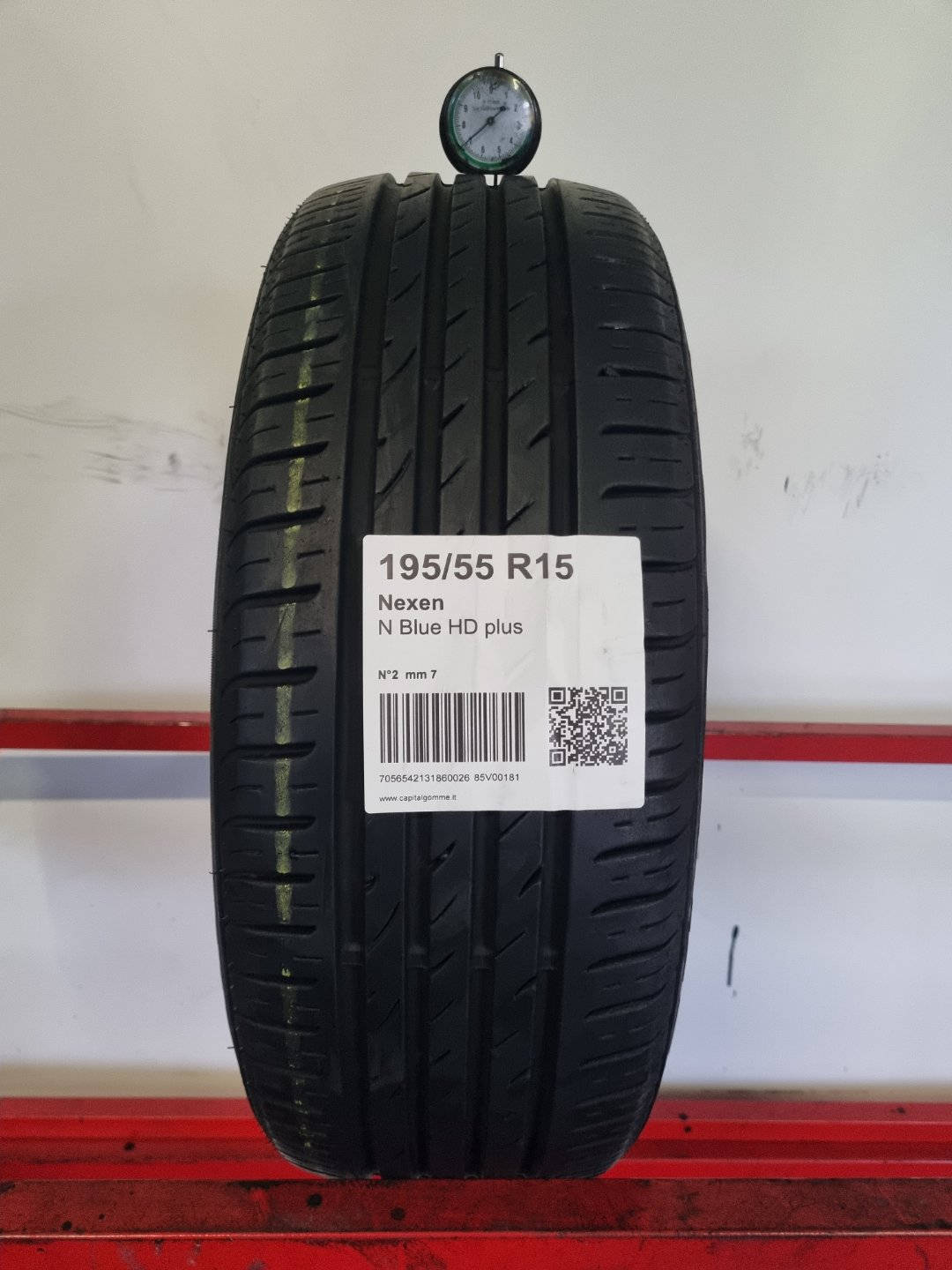 Gomma usata Nexen N Blue HD plus 195/55 R15 Estiva - Capital Gomme